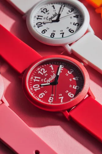 Vista 5 de Speidel Reloj plástico reciclable del estallido del color de Eco con la correa reciclable del silicón de 59.1 ft m