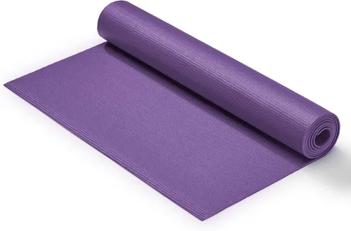 Vista 19 de Sunny Health & Fitness Alfombrilla de yoga antideslizante: duradera, antidesgarros, ligera, soporte acolchado para yoga, pilates, ejercicios