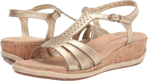 Vista 7 de Easy Street Dorinda Sandalias de cuña para mujer