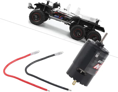 Vista 6 de POCREATION Motor cepillado, 12T, 21T, 29T, 35T, 550, rodamiento de bolas de alta precisión, motor cepillado a control remoto, bobinado multipolo