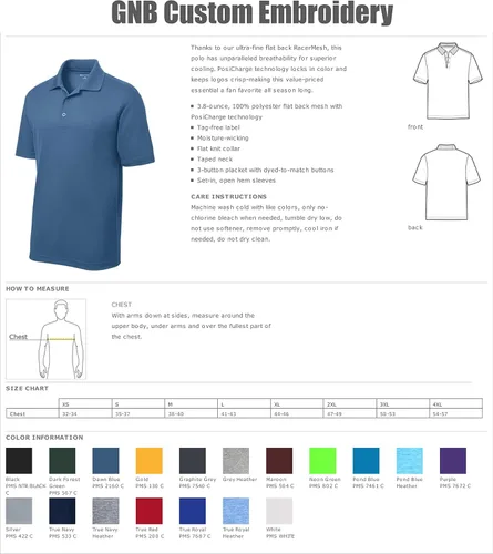 Vista 4 de Camisa de golf personalizada para hombre. Polo bordado personalizadocamisa de golf