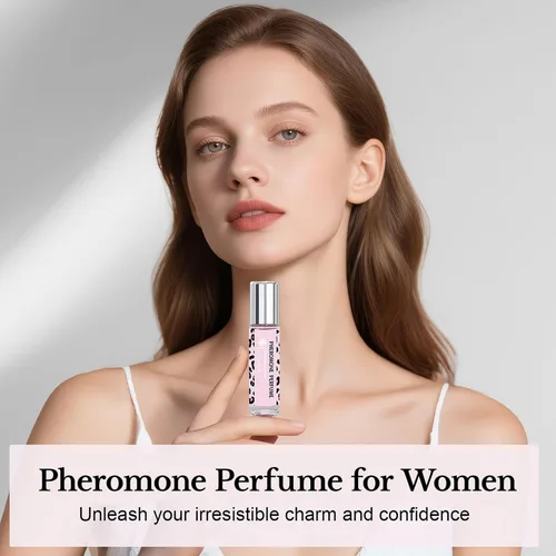 Vista 4 de Perfumes con feromonas para mujeres, aceite de perfume roll on de larga duración 0.34 fl.oz (10ml)