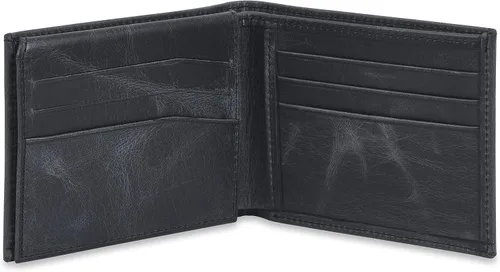 Vista 4 de TORO - Cartera de piel con bloqueo RFID para hombre, Antracita, Cartera Rfid