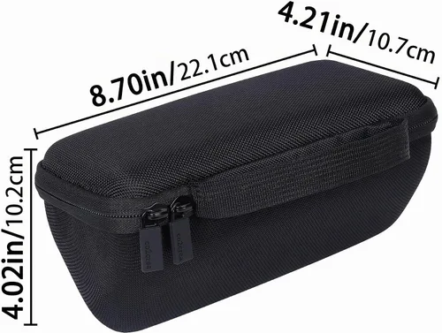 Vista 6 de co2CREA - Carcasa rígida para altavoz BolaButty X-GO C27C, color negro