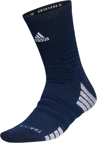 Vista 17 de adidas Calcetines unisex Creator 365 de baloncesto (1 par), Negro