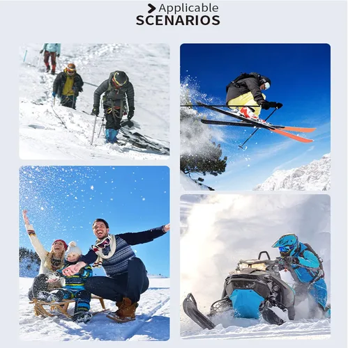 Vista 5 de EDIACE Guantes de esquí - Guantes de snowboard impermeables con pantalla táctil de 30 F para hombres, mujeres, niñas, niños, jóvenes, guantes