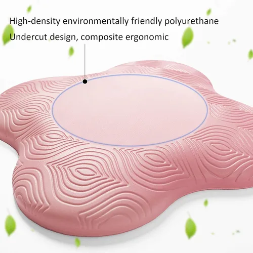 Vista 2 de 2 rodilleras de yoga, alfombrillas de yoga antideslizantes para mujer, soporte para rodillas para yoga, cómodas y ligeras, almohadillas de rodilla