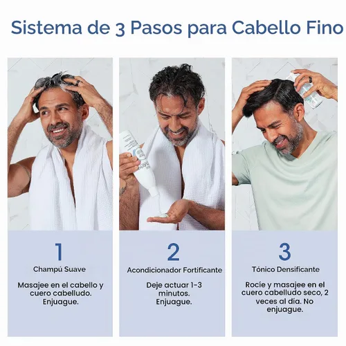 Vista 4 de NUTRI-OX Champú suave normal para adelgazar el cabello Cabello más grueso y de aspecto más completo Probado clínicamente y dermatológicamente