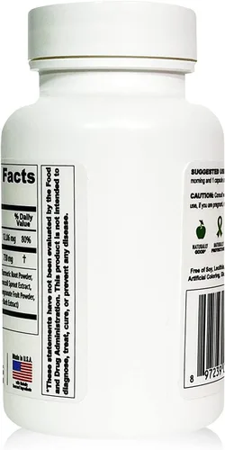 Vista 8 de Suplemento bloqueador de la DHT para combatir la pérdida de cabello, de DHT Block, 1 unidad, DHT, 1