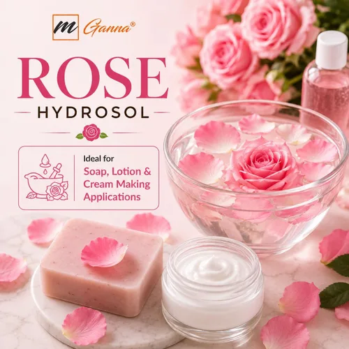 Vista 5 de Pure Rose Hydrosol 4 fl oz / 4.0 fl oz esencia floral natural para la belleza