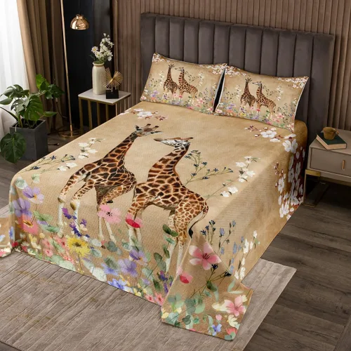 Vista 11 de Manfei Juego de colcha de verano con diseño de ranas de dibujos animados, diseño de animales de estanque, decoración de habitación de niños, niñas