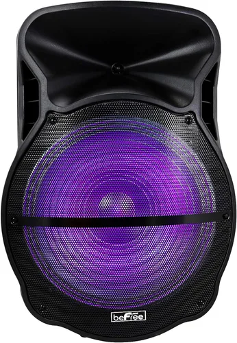 Vista 13 de BeFree Sound Altavoz portátil recargable con Bluetooth de 18 pulgadas