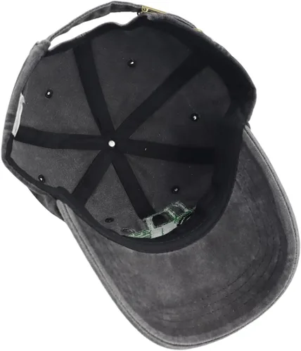 Vista 5 de Sombreros de tractor de granja para hombres y mujeres, gorra de béisbol bordada de algodón lavado ajustable