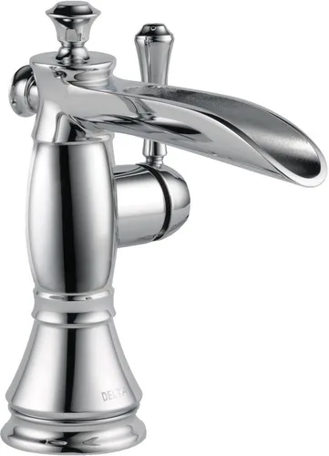 Vista 9 de Delta 598LF-MPU llave para baño de amplio alcance, con montaje de drenaje emergente, 598LF-CZMPU