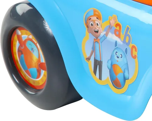 Vista 7 de Blippi NE Basic Ride-On by Dynacraft - Diseño divertido y colorido, perfecto para niños pequeños, resistente y duradero, fácil de montar, ideal
