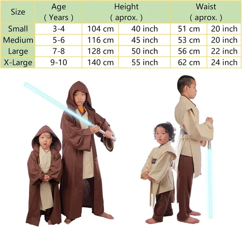 Vista 6 de Horizoncos Tunic Robe Cosplay Costume Knight Hooded Robe Tunic Uniform Full Set Halloween Cosplay Cloak Suits