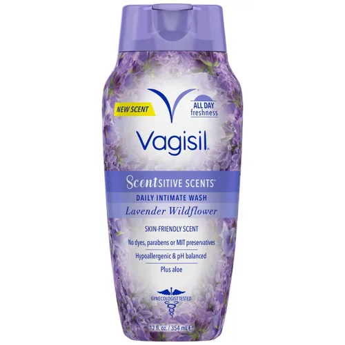 Vista 9 de Vagisil Jabón de Lavado Íntimo para la Higiene del Área Femenina, Fragancias Sensibles, pH Equilibrado y Probado por Ginecólogos, Aroma a Paraíso