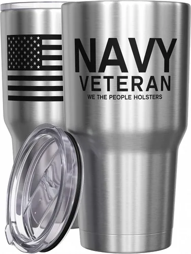 Vista 9 de We The People Holsters - Vaso térmico de 30 onzas, 0% Liberal, Negro