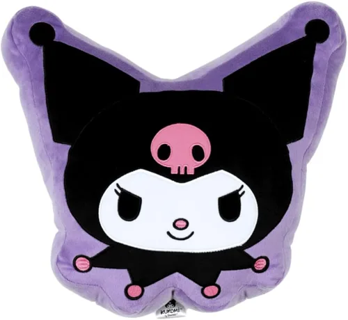 Vista 10 de Hello Kitty & Friends Badtz Maru Ropa de Cama Almohada Decorativa de Felpa Súper Suave, Talla Única, (Producto 100% Oficialmente Licenciado) por