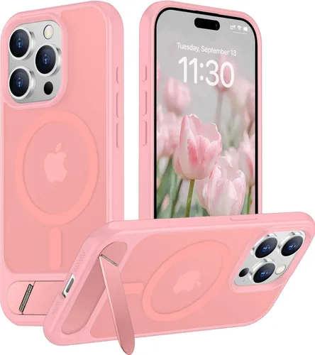 Vista 154 de Funda para iPhone 11 con compatibilidad magnética, [Soporte invisible incorporado][Compatible con MagSafe]