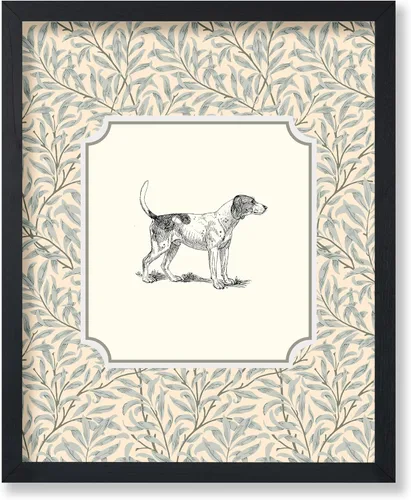 Vista 19 de Poster Master Póster Vintage de Cocker Spaniel Inglés - Impronta Retro de Perro - Arte Floral - Arte de Cachorros - Arte para Amantes de Animales