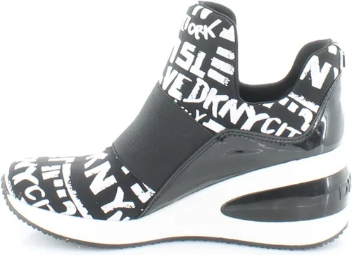 Vista 2 de DKNY Tenis de tacón de cuña para mujer