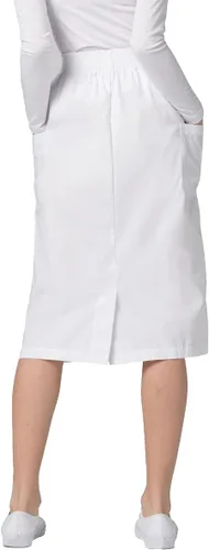Vista 3 de Adar - Faldas universales para mujer, falda de uniforme médico con bolsillo tipo cargo