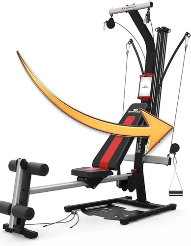 Vista 5 de TreadLife Fitness Cables de 43 pulgadas con conjunto de gancho (2 cables), repuesto para la mayoría de gimnasios Bowflex (par)