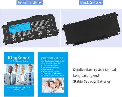 Vista 7 de Batería portátil de 43.3Wh para HP X360 14M-DW - PV03XL 11.55V Li-ion