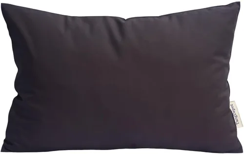 Vista 77 de TangDepot Fundas de almohada sólidas de seda sintética duradera, fundas de almohada cuadradas decorativas, fundas de almohada para interiores y Azul