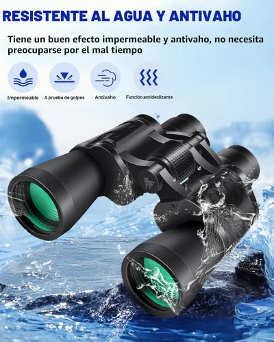 Vista 6 de 20x50 prismáticos de alta potencia para adultos, prismáticos claros y duraderos para observación de aves, turismo, observación de vida silvestre