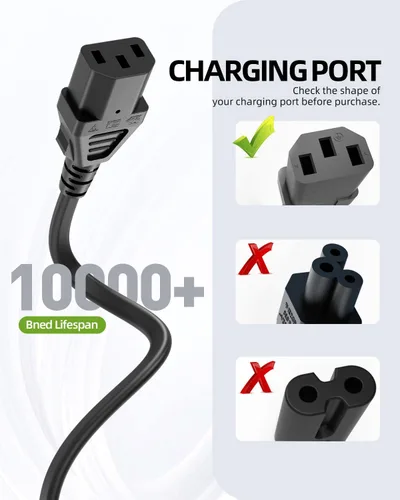 Vista 2 de Superer Cable de alimentación universal para caminadora Horizon Fitness, Bowflex, Sole Fitness, Goplus, Superfit caminadoras elípticas, almohadilla