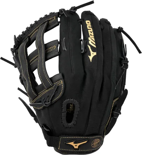 Vista 6 de Mizuno Premier Slowpitch Softball Glove Series I Full Grain Leather I Buttersoft Palm Liner I Parashock Palm Pad I PowerLock I Game-Ready Tela