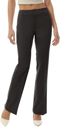 Vista 173 de Design by Olivia Pantalones de oficina de corte holgado para mujer