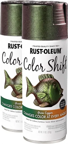 Vista 18 de Rust-Oleum Color Shift Blue Cosmos Pintura en aerosol Azul (Blue Cosmos)