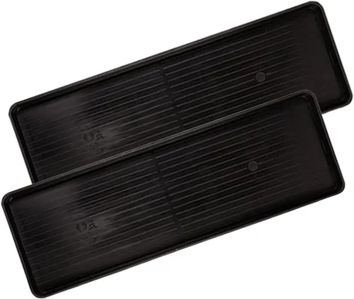 Vista 6 de Gardener's Supply Company Bandeja para botas de entrada, tapete multiusos impermeable para todo tipo de clima, para interiores y exteriores