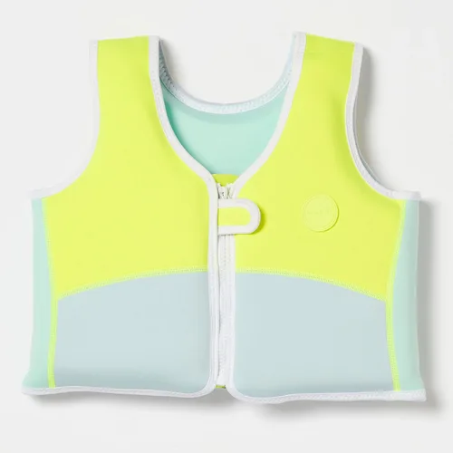 Vista 17 de SUNNYLiFE Chaleco de natación - Fabricado con neopreno más una cremallera frontal segura y desarrolla confianza en el agua. Chaleco de natación