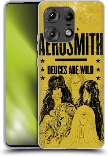 Vista 123 de Head Case Designs Officially Licensed Aerosmith Back in The Saddle Again Classics Gel Case [Military Grade Protection] Compatible with Moto E7