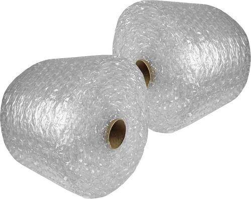 Vista 3 de UBOXES - Rollo de amortiguación de burbujas, 130 pies x 12 pulgadas de ancho, grande de 1/2 pulgadas, burbujas transparentes, envoltura transparente