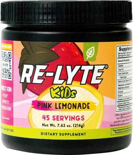 Vista 8 de REDMOND Re-Lyte Kids Hydration - Mezcla de electrolitos en polvo, uva, 7.62 onzas