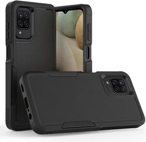 Vista 61 de Funda WOGROO para Samsung Galaxy Z Fold 4 - Funda protectora para teléfono a prueba de golpes, duradera, negra