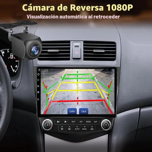 Vista 7 de [4 GB+64 GB] Radio de coche estéreo para Honda Accord 7th 2003 2004 2005