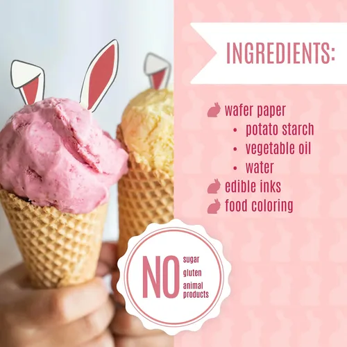 Vista 19 de Juego surtido de 24 polillas comestibles de cabeza de muerte pequeña – Obleas para pasteles y cupcakes – polillas comestibles para decoración