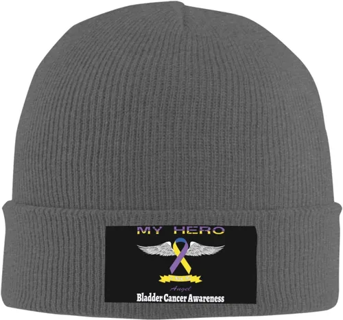 Vista 2 de Beanie Hat Unisex Stretchy Hat Soft Warmth Knit Hat Cap for Men & Women