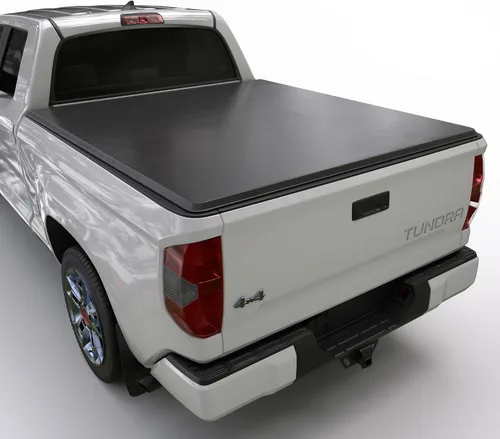 Vista 8 de Toptiny Cubierta enrollable suave para caja de camioneta, SR004, compatible con Chevy Silverado 2014 - 2018, GMC Sierra de 6 pies 5 pulgadas