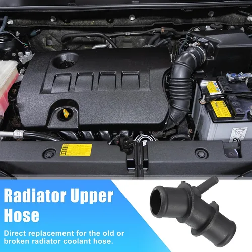 Vista 3 de Manguera de refrigerante de radiador uxcell para Toyota RAV4 2009-2012 2.5L L4-Gas Manguera superior de radiador reemplaza No.16057-36010