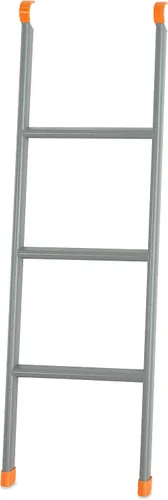 Vista 2 de Trampolín de 15 pies con red de recinto, trampolín para exteriores con red de seguridad para niños con escalera, trampolín para patio trasero de 6