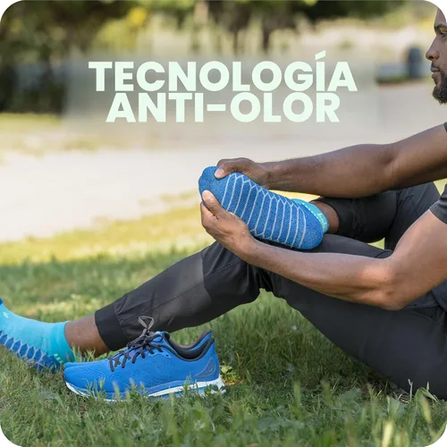 Vista 2 de Balega Calcetines Deportivos Silver Compression Fit Performance No Show para Correr para Hombres y Mujeres (1 Par)