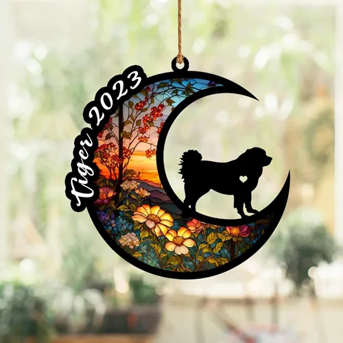 Vista 77 de Atrapasoles conmemorativo para perros, regalo de condolencia de perro de la pérdida del bulldog americano, regalos conmemorativos para los amantes