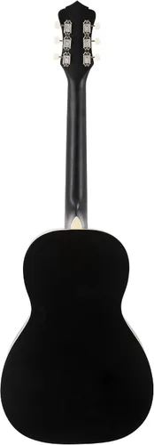 Vista 2 de Recording King Guitarra resonadora de 6 cuerdas, derecha, negro mate (RPH-R2-E-MBK)
